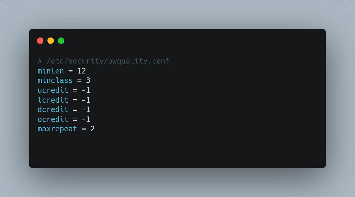 Harden PAM on Linux: pwquality, faillock and MFA (with Ansible + Molecule)